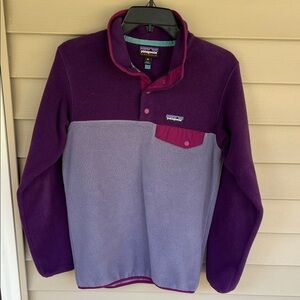 Patagonia Women’s Two-Tone Purple Fleece